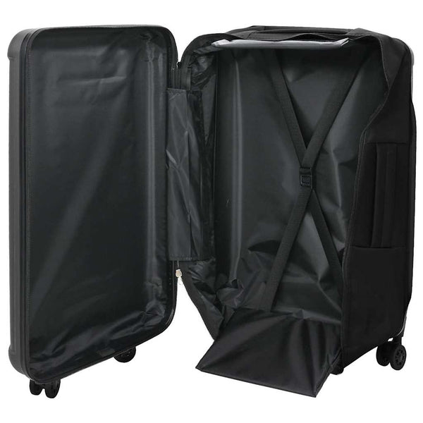 Matkalaukku lukkoon Tummanharmaa 43 x 27 x 66 cm ABS-muovi