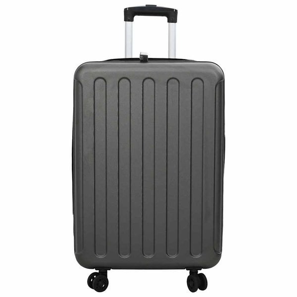 Matkalaukku lukkoon Tummanharmaa 43 x 27 x 66 cm ABS-muovi
