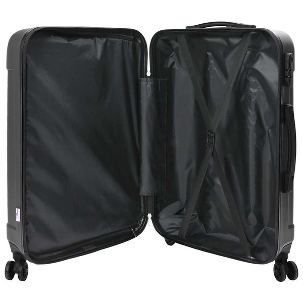 Matkalaukku 3 kpl Tummanharmaa 50 x 31 x 78 cm ABS-muovi
