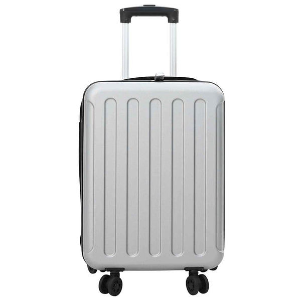 Matkalaukku lukkoon Hopea 34 x 23 x 55.5 cm ABS-muovi