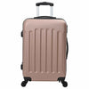 Matkalaukku lukkoon 3 kpl Ruusukulta 50 x 31 x 78 cm ABS-muovi