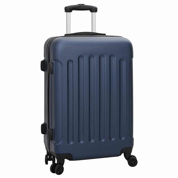 Matkalaukku 3 kpl Tumma Sininen 50 x 31 x 78 cm ABS-muovi