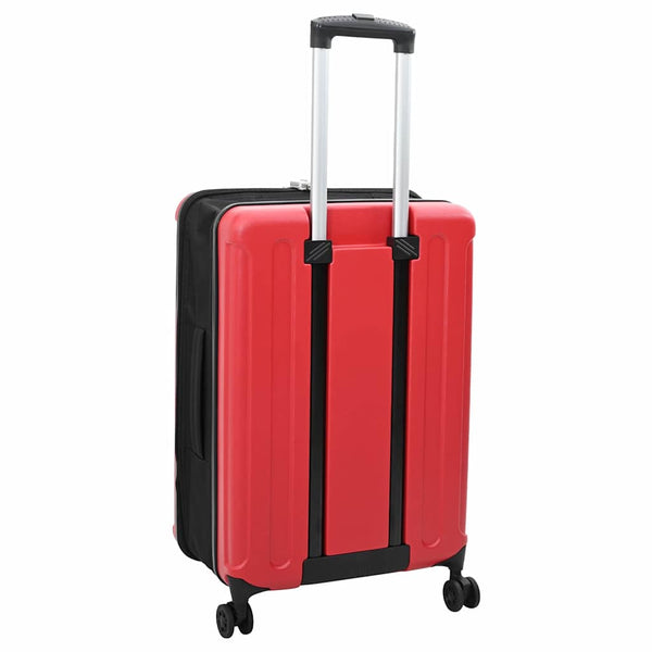 Matkalaukku lukkoon Punainen 43 x 27 x 66 cm ABS-muovi