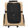 Lemmikkikärryt 3-in-1 kuviointi hiekka 48x32x(57-106) cm Oxford-kangas