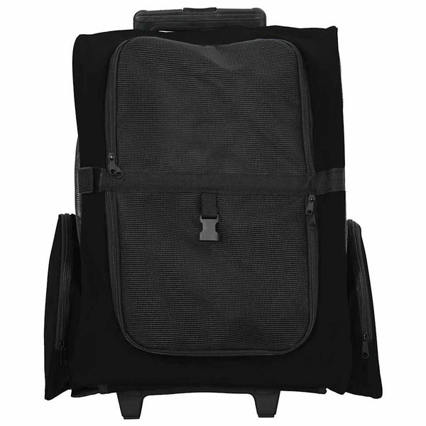 Lemmikkikärryt 3-in-1 Musta 48x32x(57-106) cm Oxford-kangas