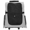 Lemmikkikärryt 3-in-1 Harmaa 48x32x(57-106) cm Oxford-kangas