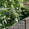 Puutarha ruukku 3 kpl Ruskea 120 x 40 x 126 cm PP