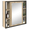 Peilikaappi Sonoman tammi 60 x 16 x 60 cm Tekninen puu