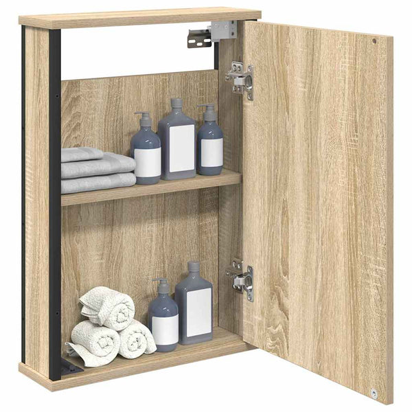 Peilikaappi Sonoman tammi 42 x 12 x 60 cm Tekninen puu
