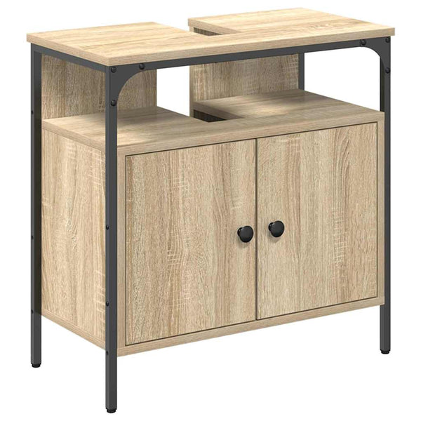Kylpyhuonekaappi Beige 60 x 30 x 60 cm Tekninen puu