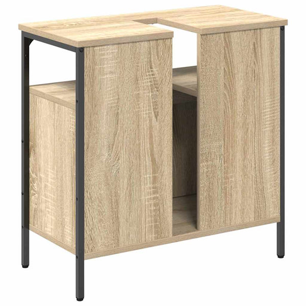 Kylpyhuonekaappi Beige 60 x 30 x 60 cm Tekninen puu