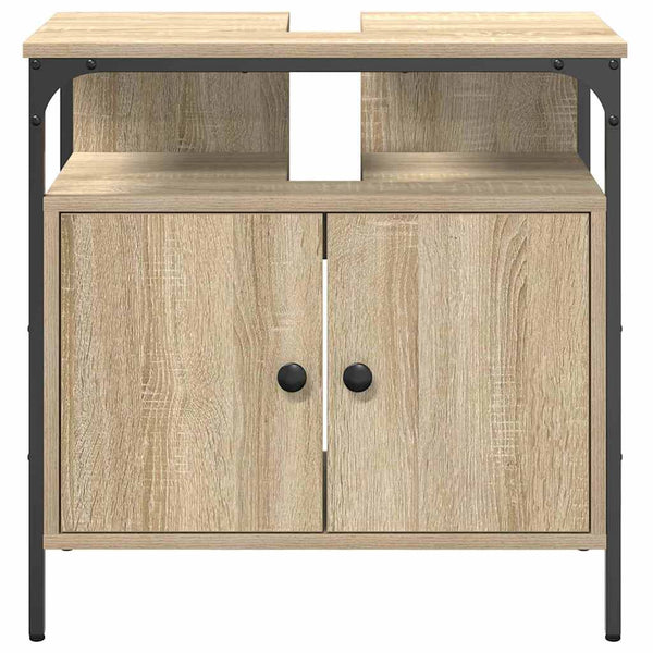 Kylpyhuonekaappi Beige 60 x 30 x 60 cm Tekninen puu
