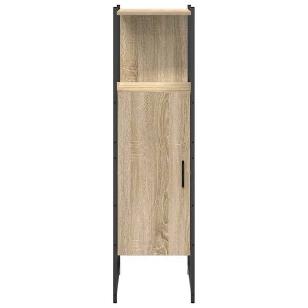 Kylpyhuonekaappi Beige 33 x 33 x 120,5 cm Tekninen puu