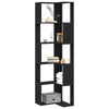 Kirjahylly 5 tasoa 50 x 50 x 179 cm Musta tammi.