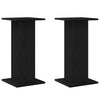 Kaiutintelineet 2 pcs Musta tammi 30 x 30 x 60 cm Tekninen puu
