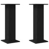 Kaiutintelineet 2 pcs Musta tammi 30 x 30 x 80 cm Tekninen puu