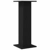 Kaiutintelineet 2 pcs Musta tammi 30 x 30 x 80 cm Tekninen puu