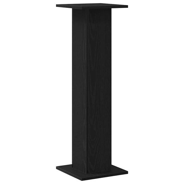 Kaiutintelineet 2 pcs Musta tammi 30 x 30 x 95 cm Tekninen puu