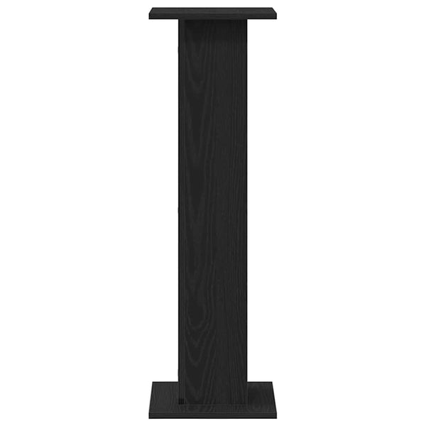 Kaiutintelineet 2 pcs Musta tammi 30 x 30 x 95 cm Tekninen puu