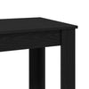 Baaripöytä 102 x 50 x 103.5 cm Tekninen puu Musta tammi.