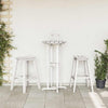 Baarijakkara 2 pcs Valkoinen 52 x 43 x 73.5 cm HDPE