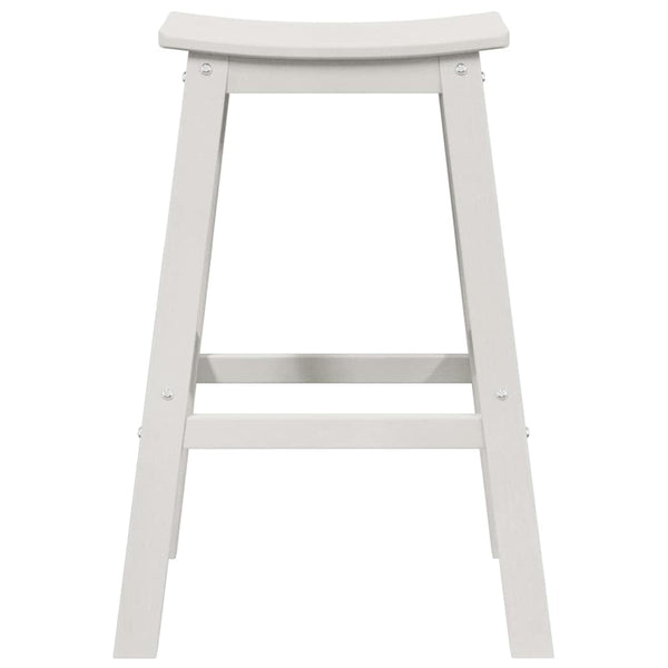 Baarijakkara 2 pcs Valkoinen 52 x 43 x 73.5 cm HDPE