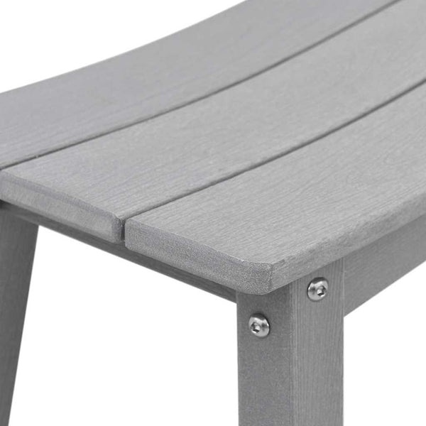 Baarijakkara 2 pcs Vaaleanharmaa 52 x 43 x 73.5 cm HDPE