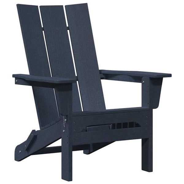 Käytännöllinen Adirondack-tuoli Laivastonsininen