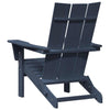 Käytännöllinen Adirondack-tuoli Laivastonsininen