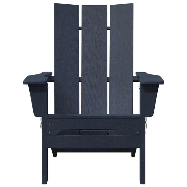 Käytännöllinen Adirondack-tuoli Laivastonsininen