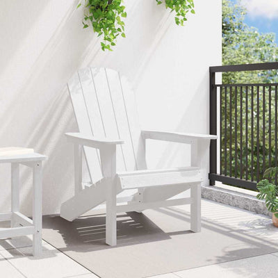 Valkoinen adirondack-tuoli Bandi 74x82x92cm (hdpe)