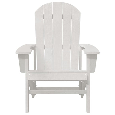 Valkoinen adirondack-tuoli Bandi 74x82x92cm (hdpe)