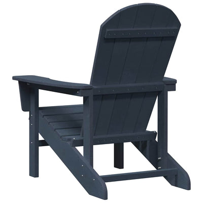 Laivastonsininen adirondack-tuoli Viita 74x82x92cm (hdpe)