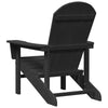 Adirondack-tuoli Musta 82 x 74 x 92 cm HDPE