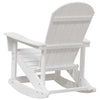 Valkoinen adirondack keinutuoli Ener 73.5x92x90cm (hdpe)