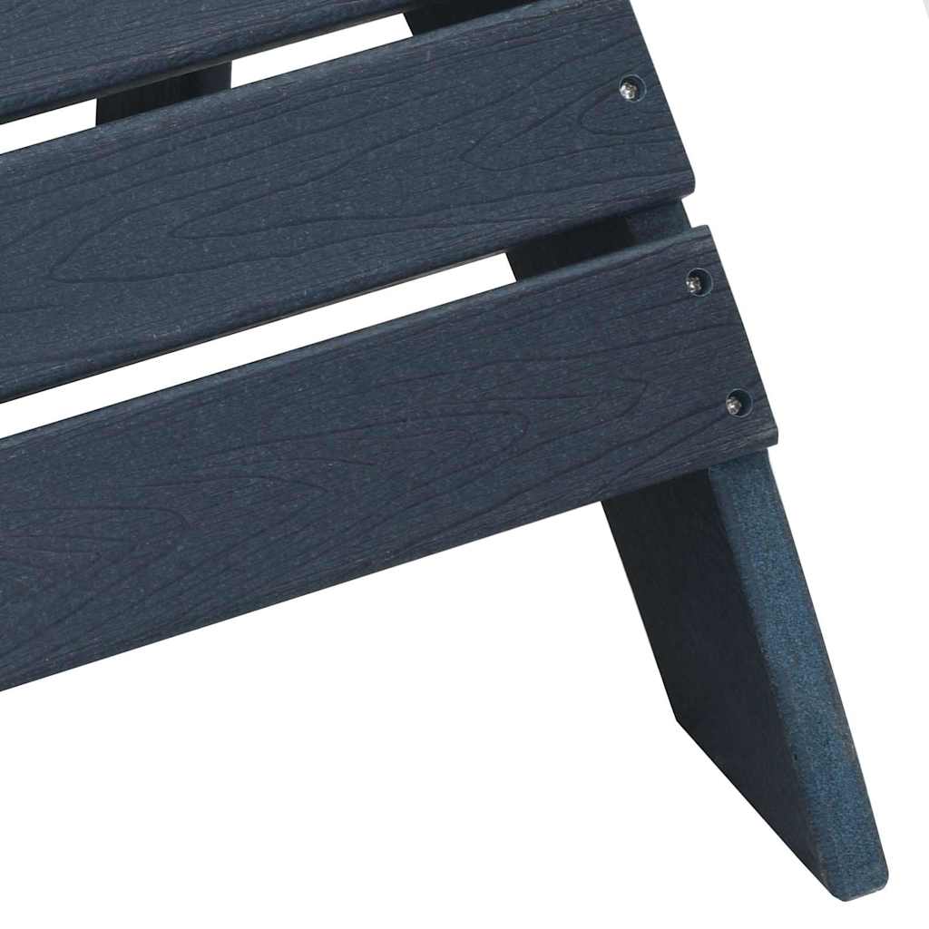 Laivastonsininen adirondack-tuoli Albion 74x82x92cm (hdpe)