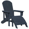 Laivastonsininen adirondack-tuoli Albion 74x82x92cm (hdpe)