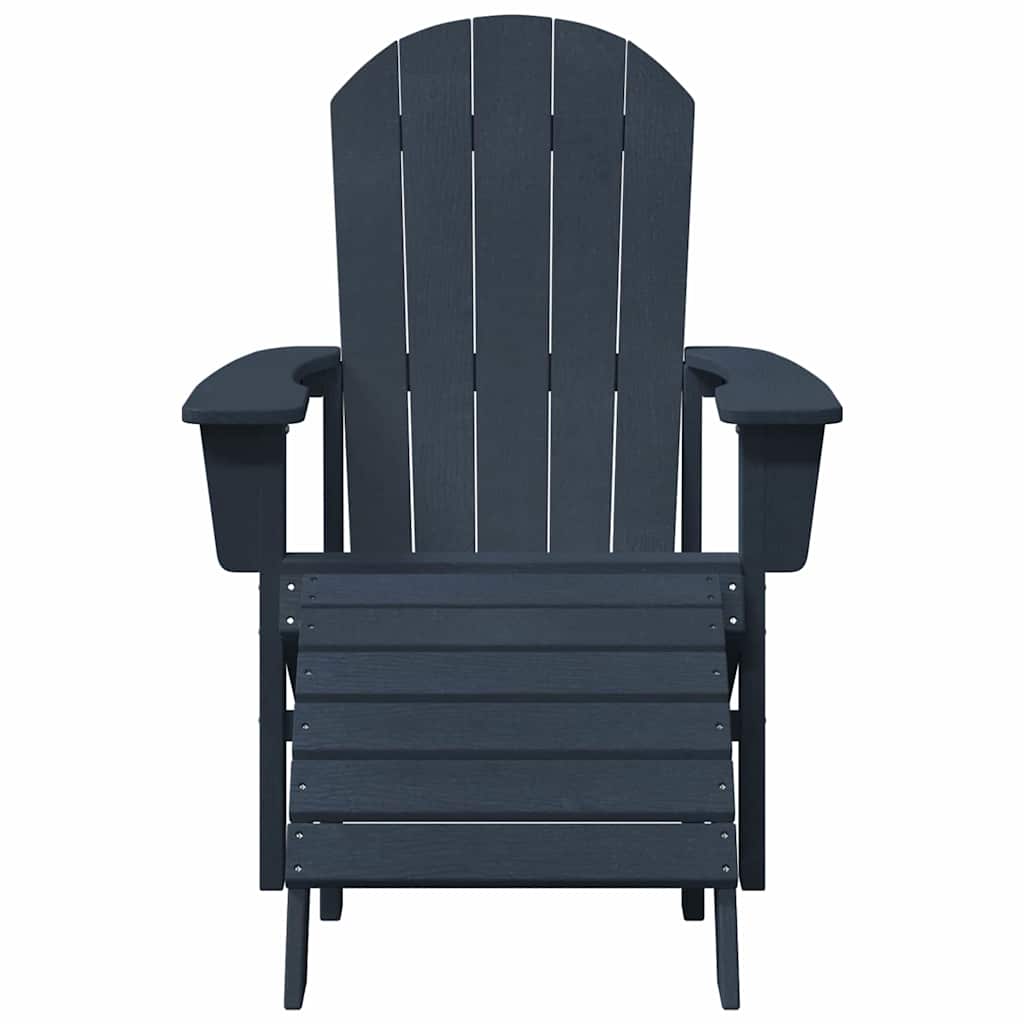Laivastonsininen adirondack-tuoli Albion 74x82x92cm (hdpe)