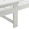 Valkoinen aurinkotuoli Deagurile 73.5x92x90cm (hdpe)