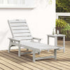 Valkoinen aurinkotuoli Deagurile 73.5x92x90cm (hdpe)