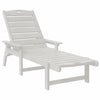 Valkoinen aurinkotuoli Deagurile 73.5x92x90cm (hdpe)