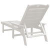 Valkoinen aurinkotuoli Deagurile 73.5x92x90cm (hdpe)