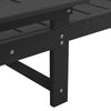 Musta aurinkotuoli Ghorghina 73.5x92x90cm (hdpe)