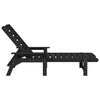 Musta aurinkotuoli Ghorghina 73.5x92x90cm (hdpe)
