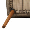 Musta puutarhan tuoli Liya 55x62.5x82cm (2 pcs polyrottinki)
