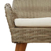Beige puutarhan tuoli Opreo 55x62.5x82cm (2 pcs polyrottinki)