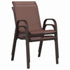 Puutarhan Bistro Set 3 pcs Ruskea Teräs
