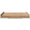 Säilytystilallinen sängynrunko Artisan tammi 5FT King Size