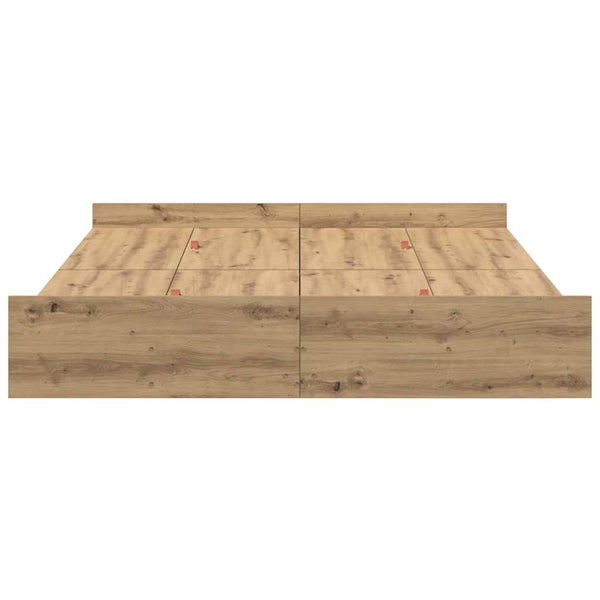 Säilytystilallinen sängynrunko Artisan tammi 5FT King Size