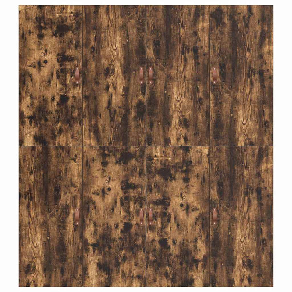 Säilytystilallinen sängynrunko ovella Savupähkinä 200 x 200 cm